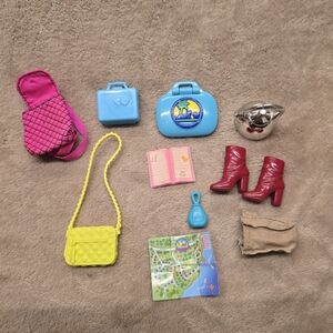 Vintage Lot Of Barbie Accessories
